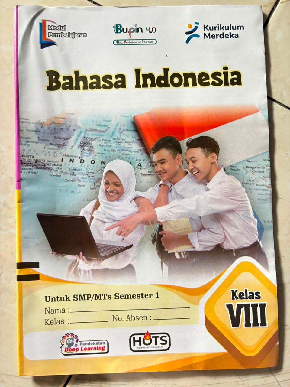 Buku Bahasa Indonesia - Kelas VIII